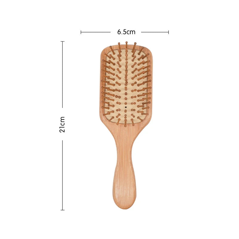 Professional Bamboo Paddle Brush