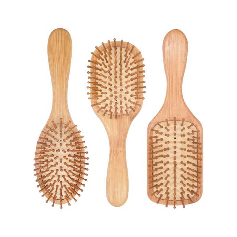 Professional Bamboo Paddle Brush
