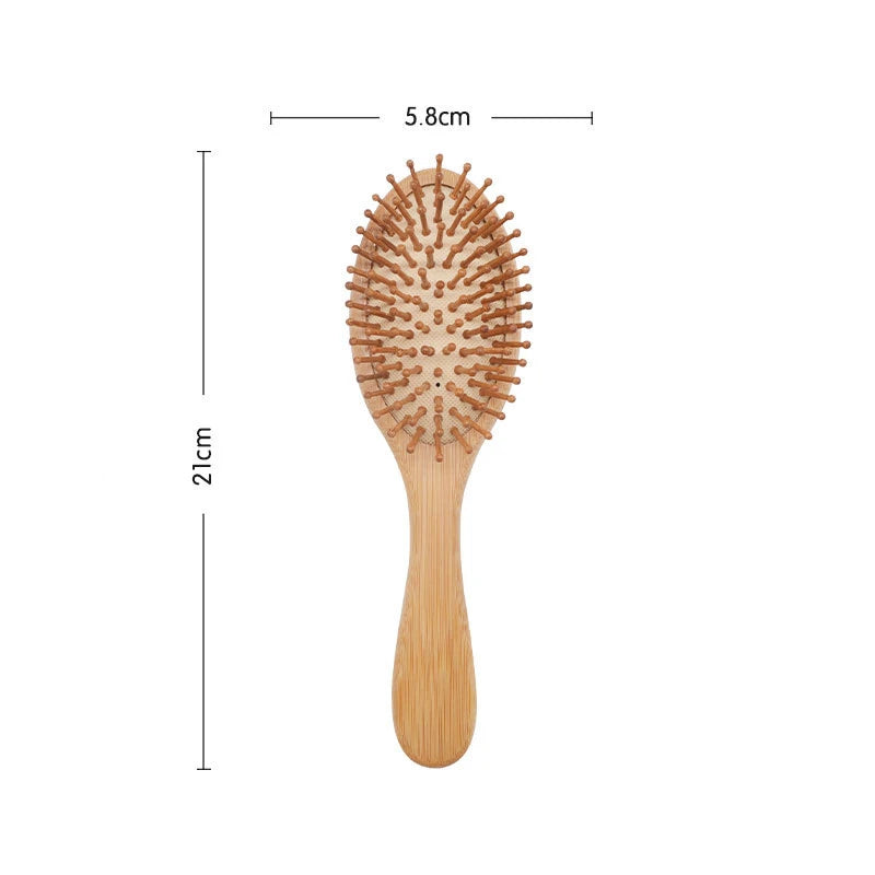 Professional Bamboo Paddle Brush