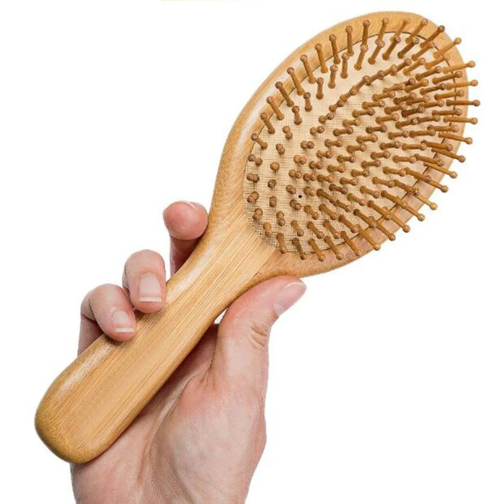 Professional Bamboo Paddle Brush