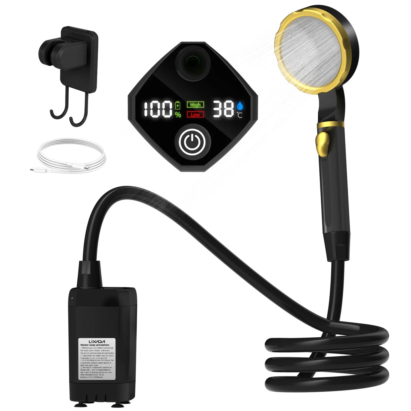 Smart Camping Shower Pump