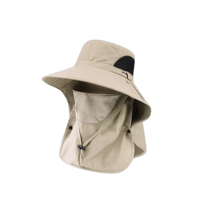 Unisex Summer Wide Brim Waterproof and Quick-drying Hat