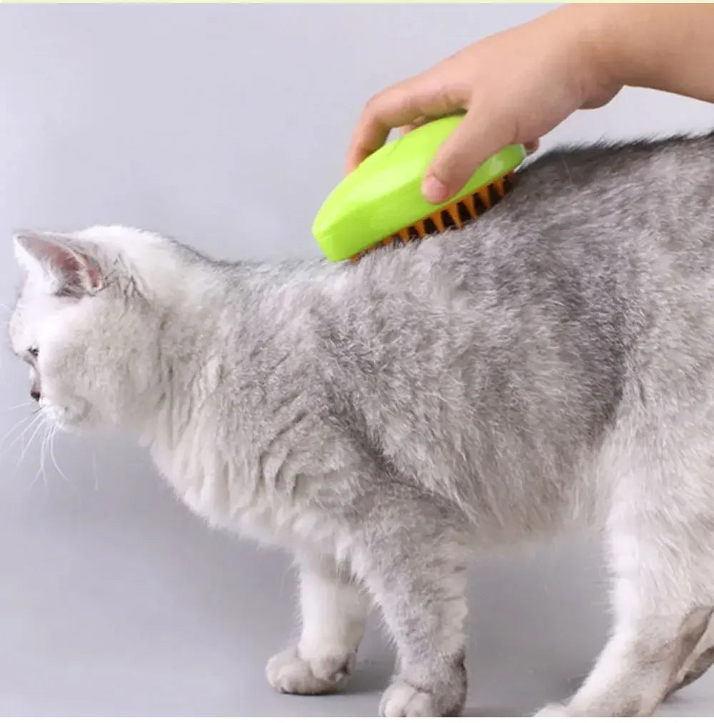 3 in 1 Pet Grooming Steam Brush