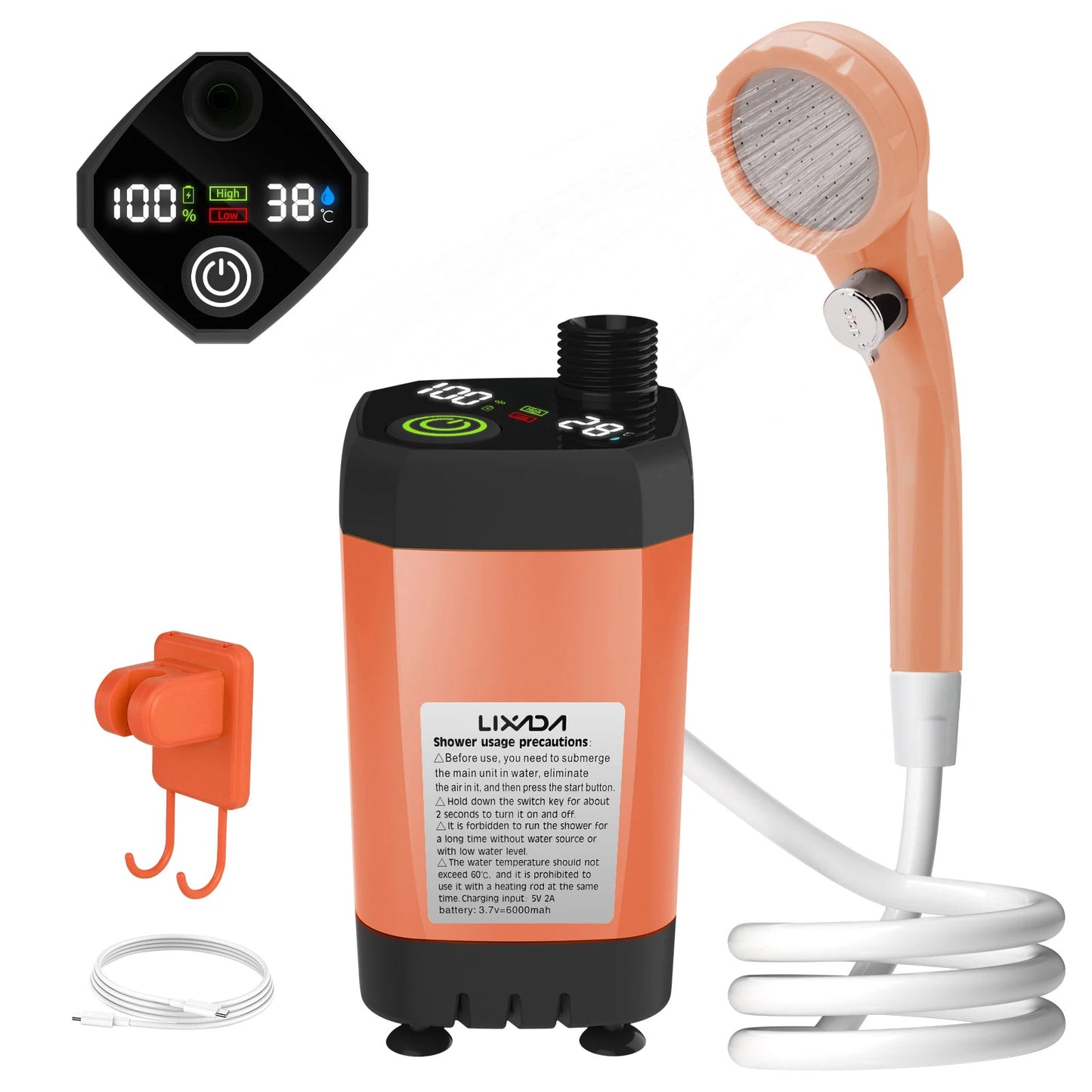 Smart Camping Shower Pump