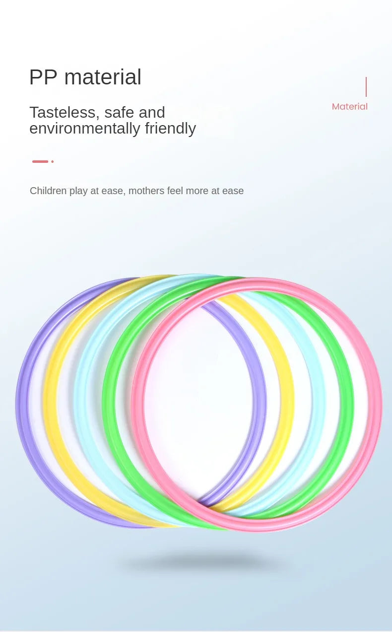 Outdoor Kids Jump Ring Set Game