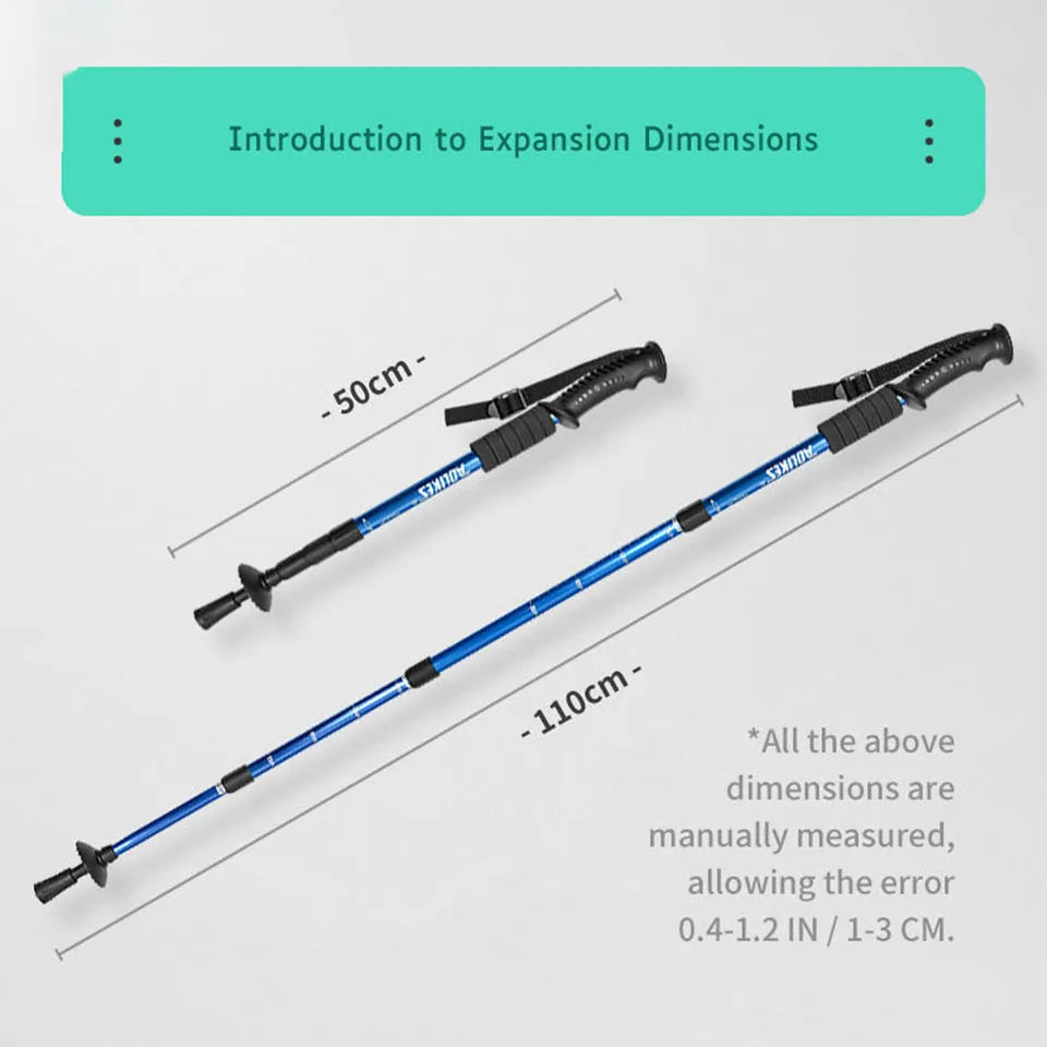 Aluminium Alloy Telescopic Hiking Pole