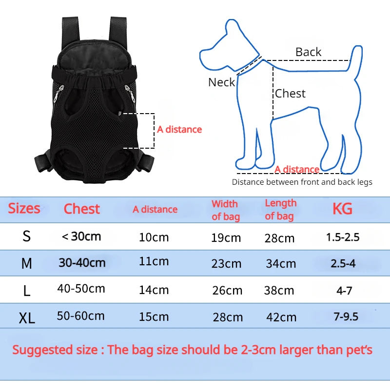 Portable Travel Small Pet Outdoor Backpack Carrier