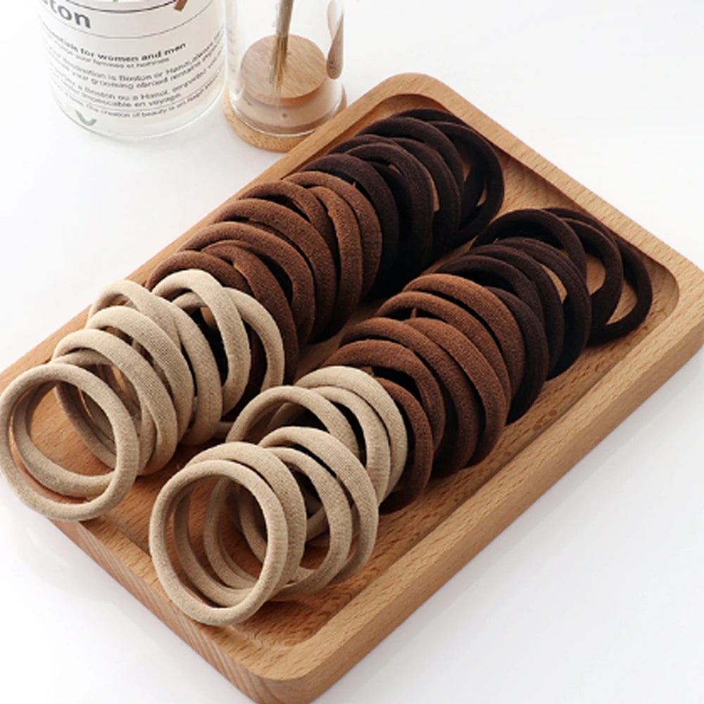 20/50/100pcs Kids Elastic Hair Bands