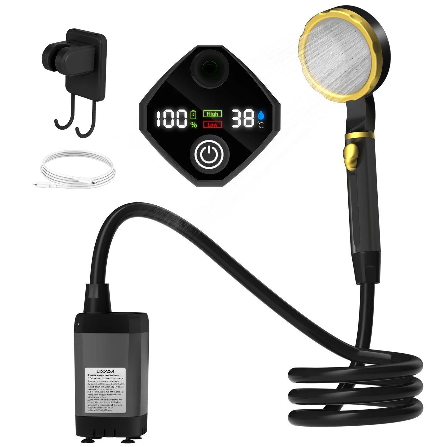 Smart Camping Shower Pump