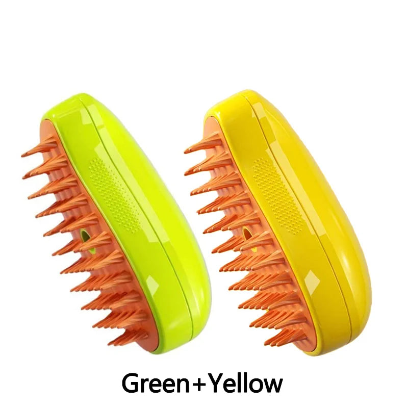 3 in 1 Pet Grooming Steam Brush