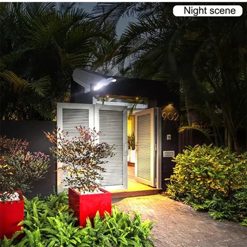 LED Motion Sensor Solar Light Dummy Security Camera