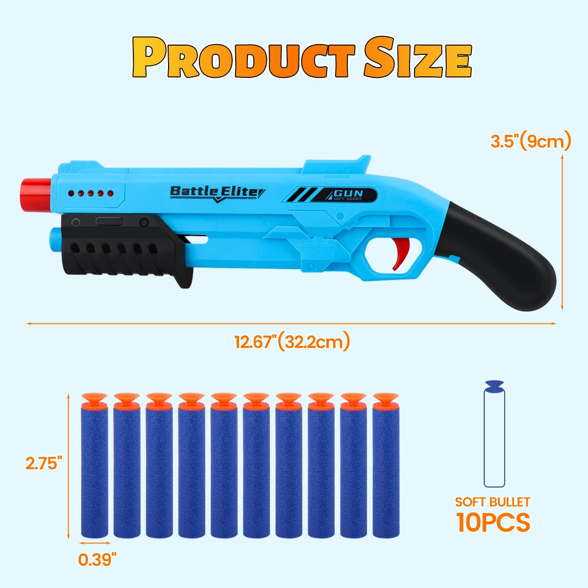 Outdoor Kids Soft Bullet Blaster