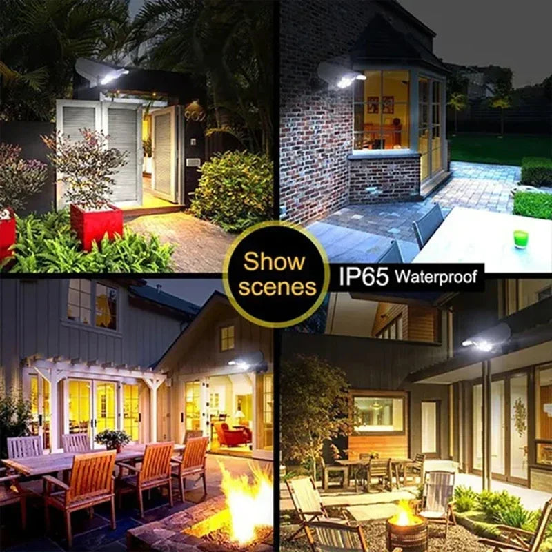 LED Motion Sensor Solar Light Dummy Security Camera