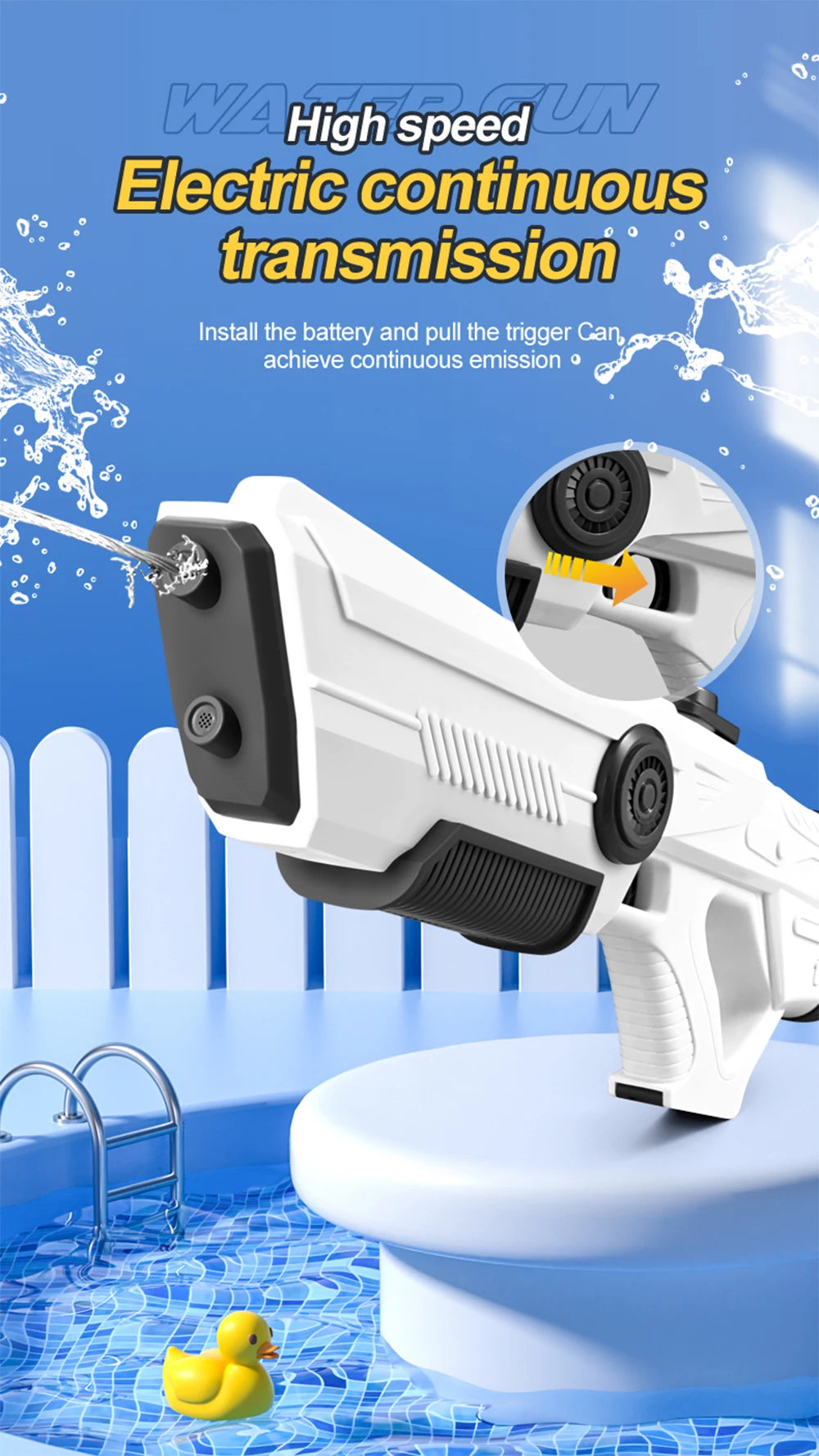Electric Automatic Water Gun