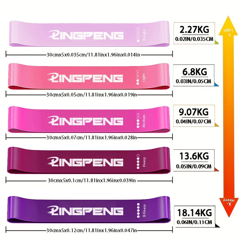 Portable Fitness Resistance Bands