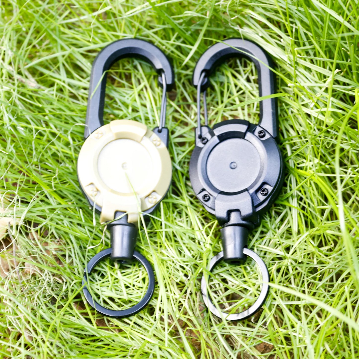 Outdoor Automatic Retractable Wire Rope Carabiner