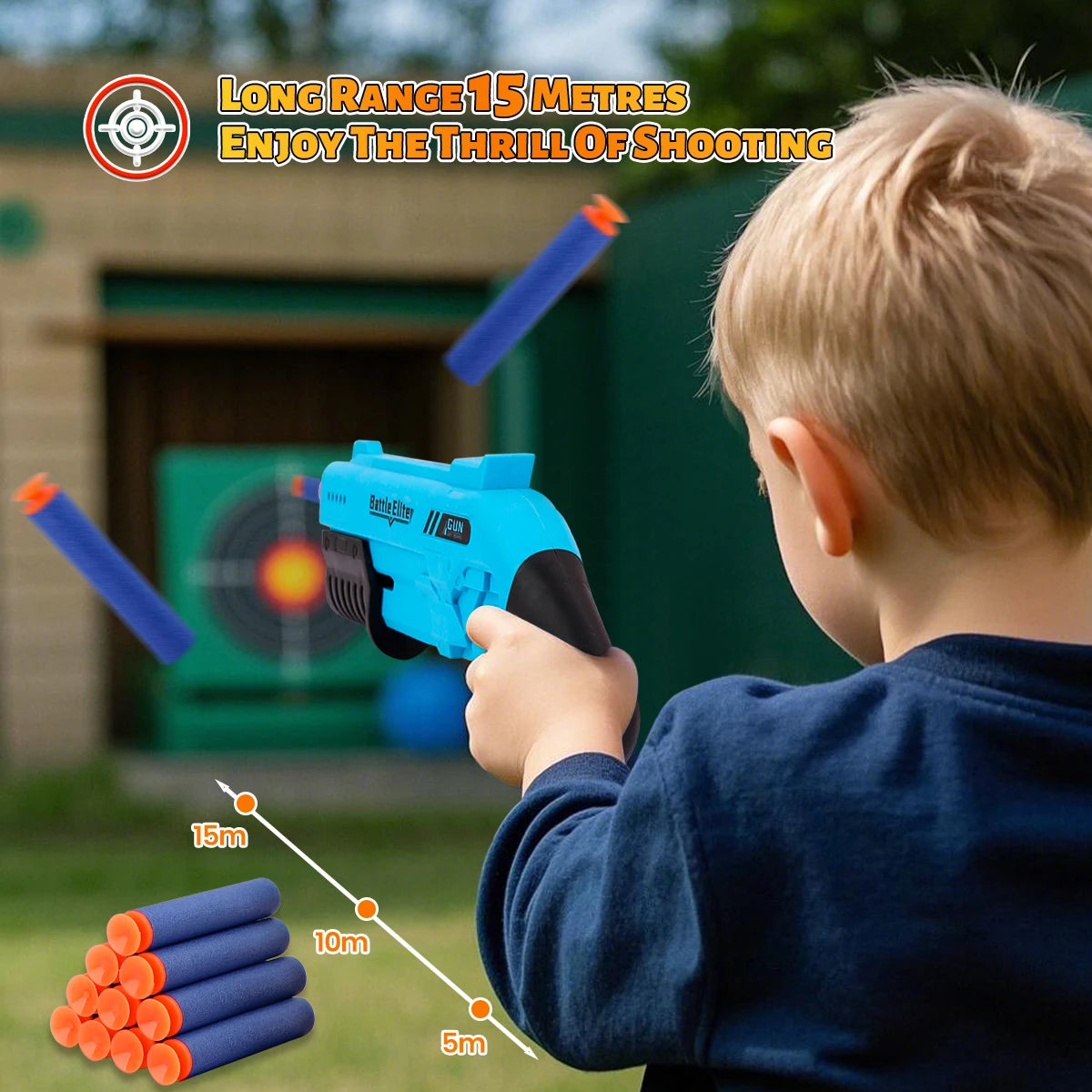 Outdoor Kids Soft Bullet Blaster