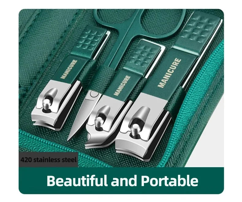 6/9 Pcs Set Professional Nail Care Kit Stainless Steel