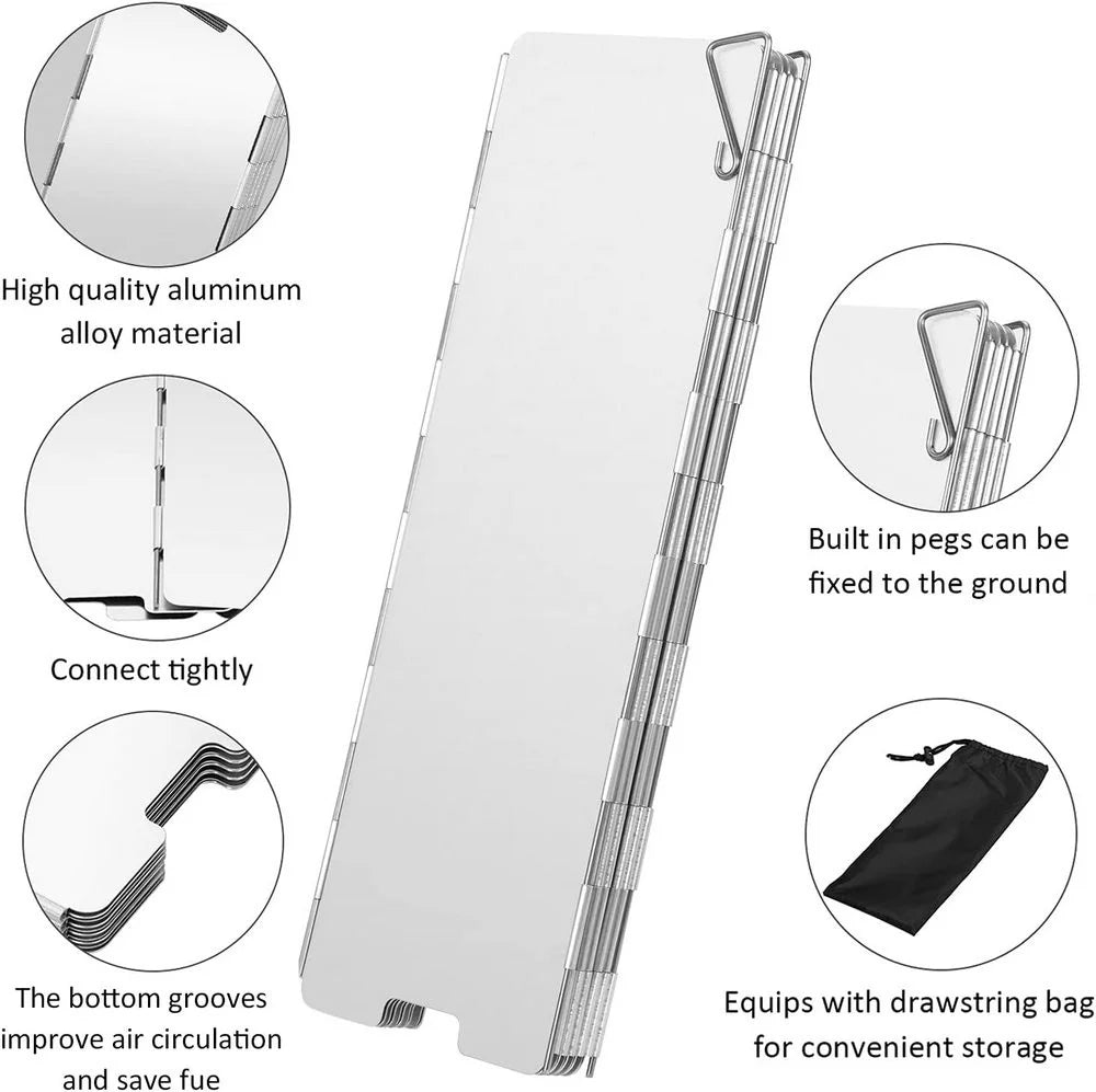 Camping Stove Wind Shield