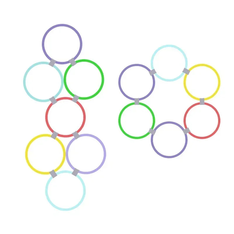 Outdoor Kids Jump Ring Set Game