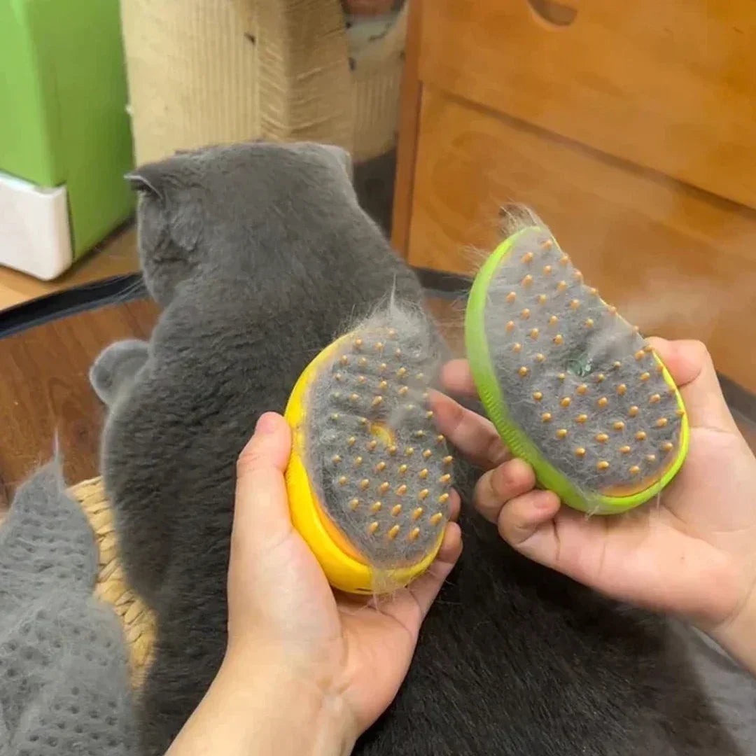 3 in 1 Pet Grooming Steam Brush