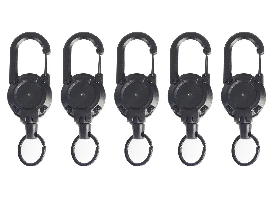 Outdoor Automatic Retractable Wire Rope Carabiner