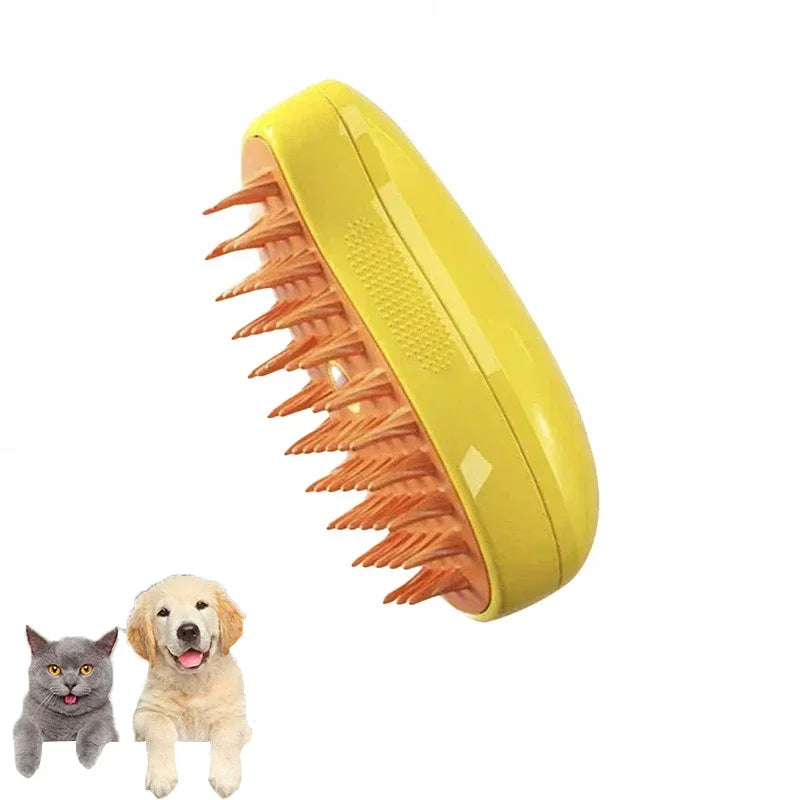 3 in 1 Pet Grooming Steam Brush