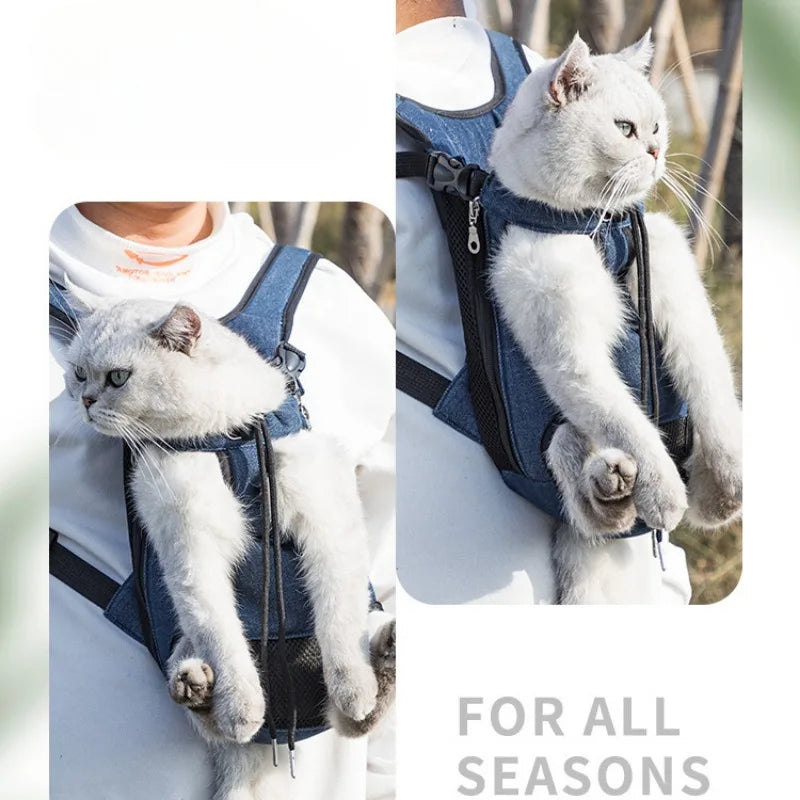 Portable Travel Small Pet Outdoor Backpack Carrier