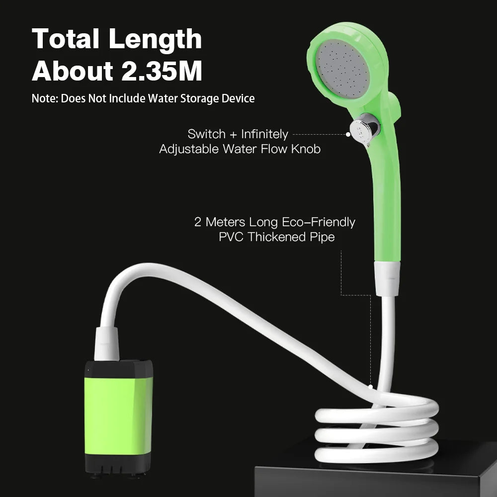 Smart Camping Shower Pump