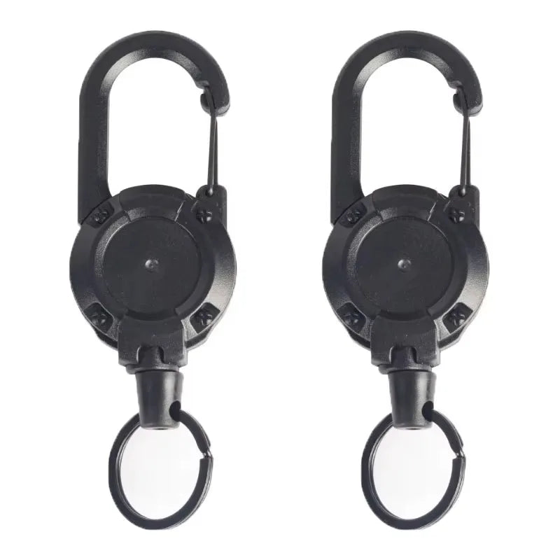 Outdoor Automatic Retractable Wire Rope Carabiner