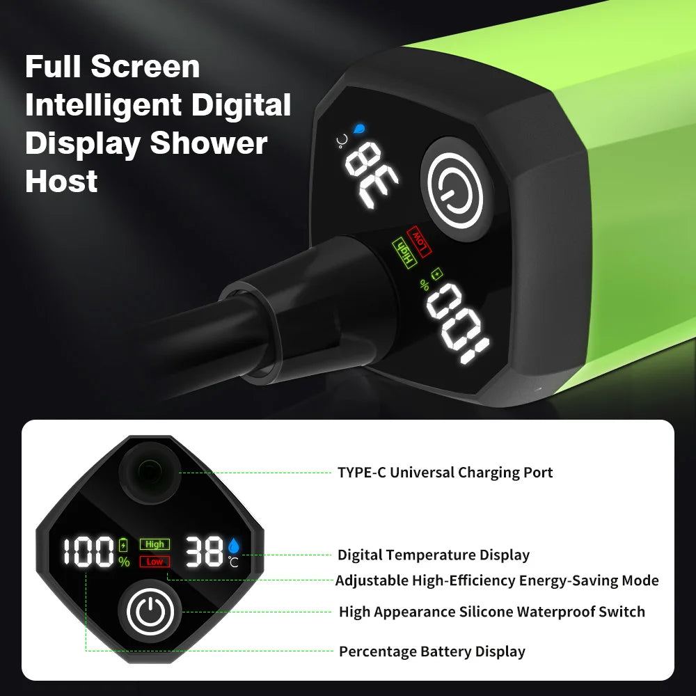 Smart Camping Shower Pump