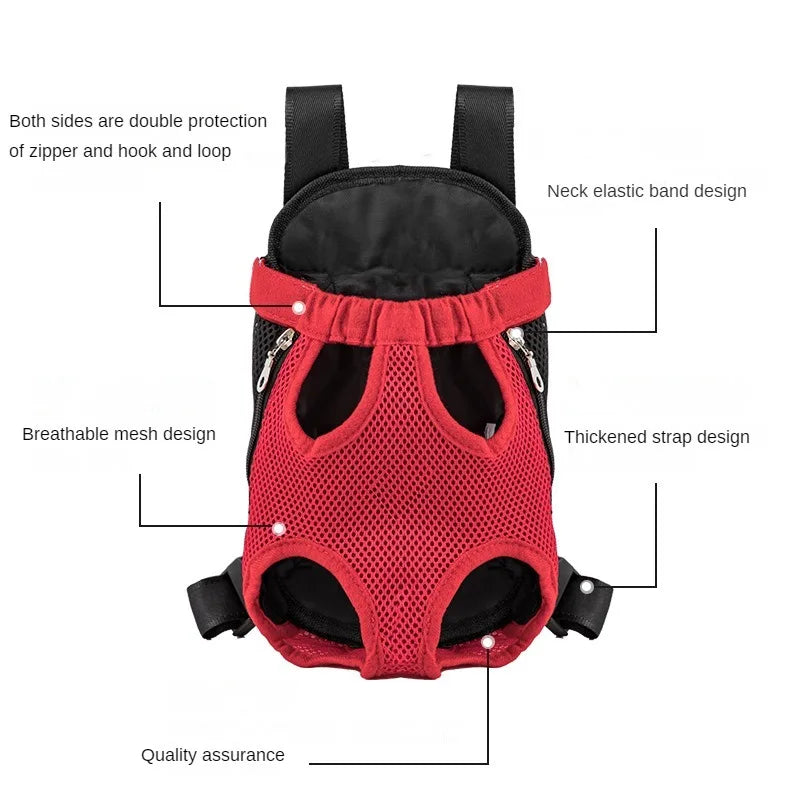 Portable Travel Small Pet Outdoor Backpack Carrier