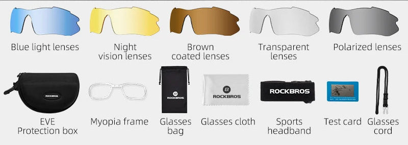 Polarized Sports Sunglasses