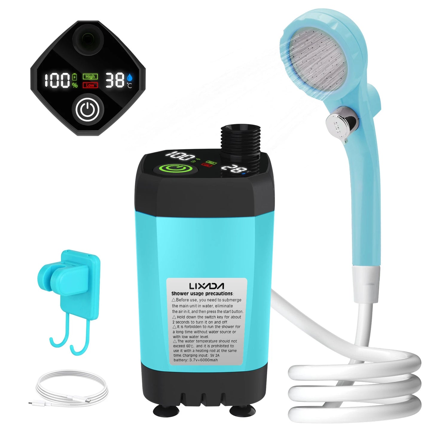 Smart Camping Shower Pump