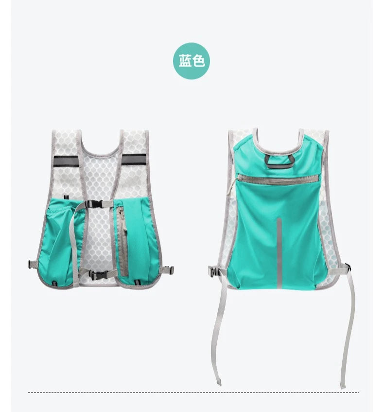 Lightweight Running Reflective Hydration Vest