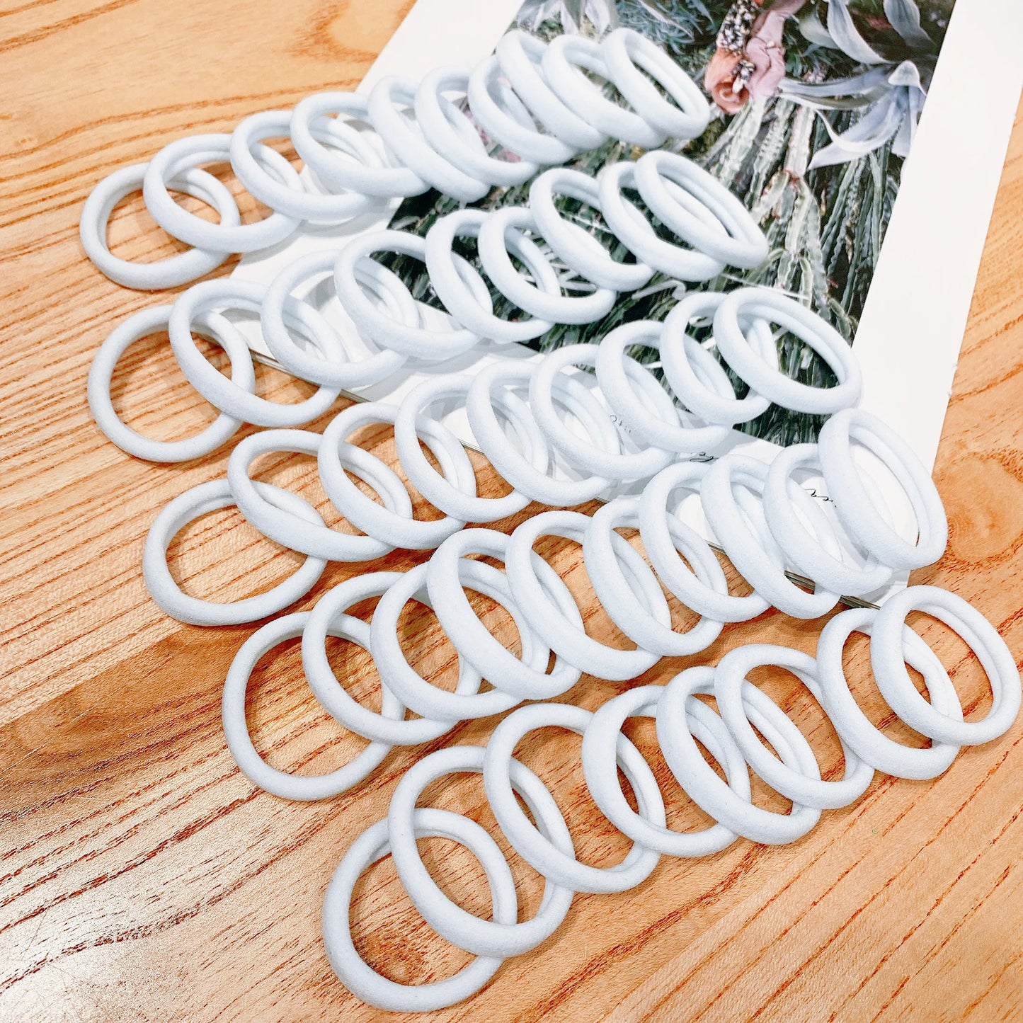 20/50/100pcs Kids Elastic Hair Bands
