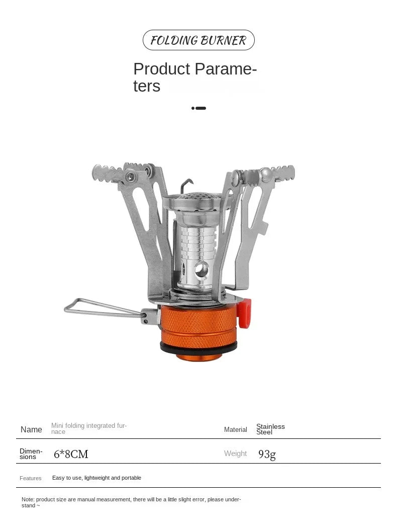 Compact Foldable Outdoor Stove