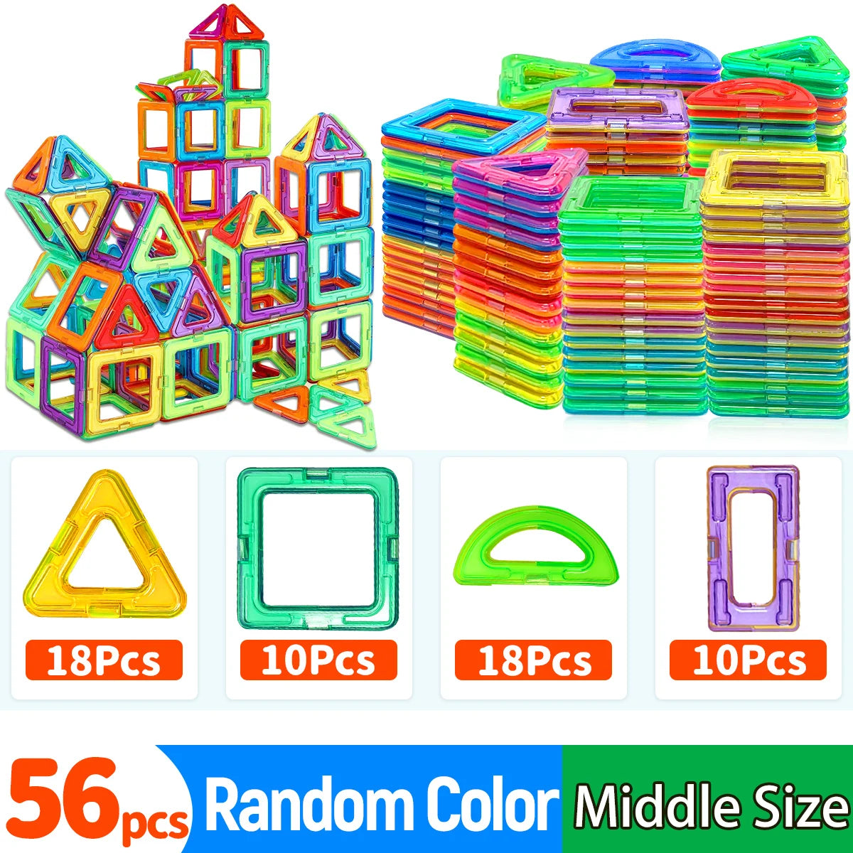 Magnetic Building Tiles