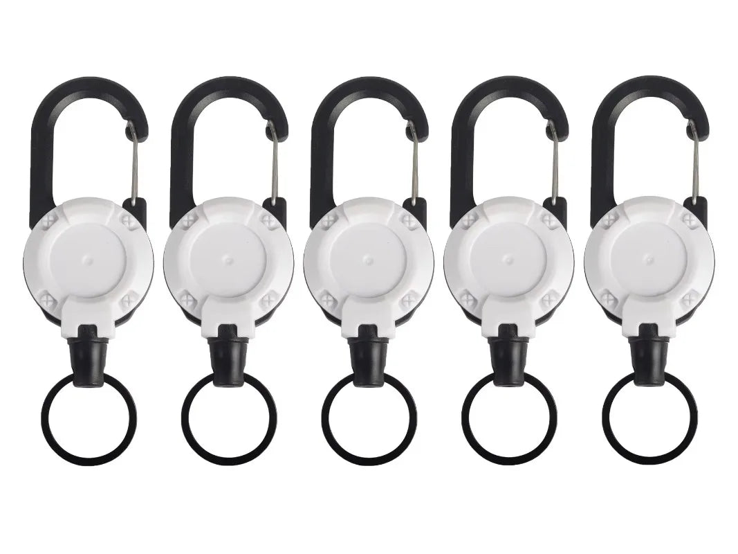 Outdoor Automatic Retractable Wire Rope Carabiner