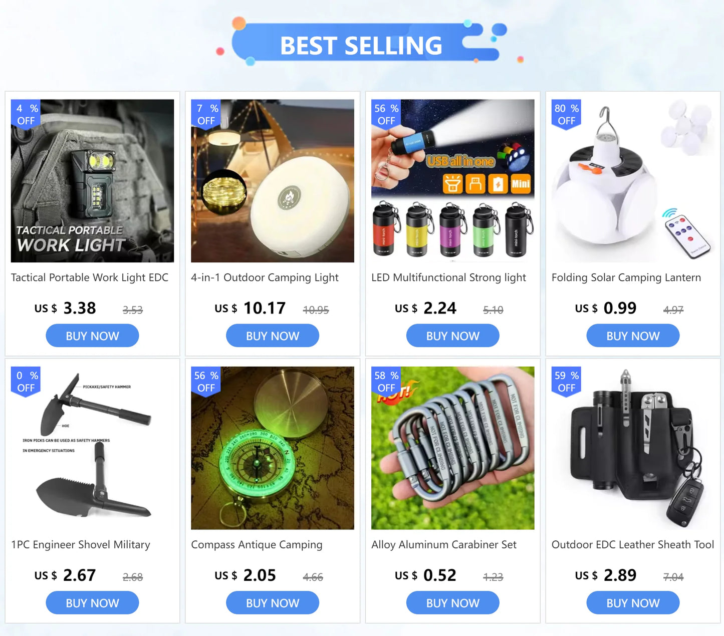 Tactical Portable LED Light