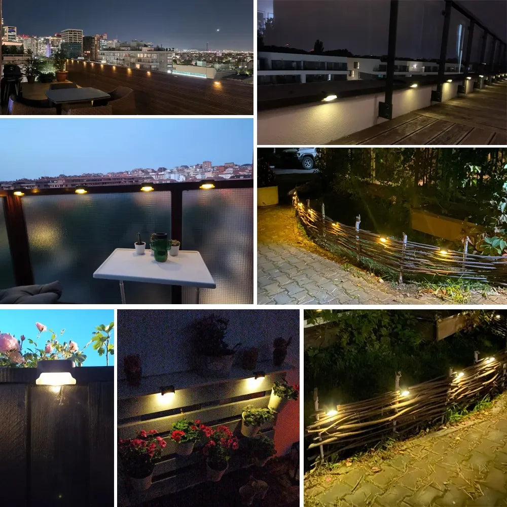 LED Solar Ledge Light