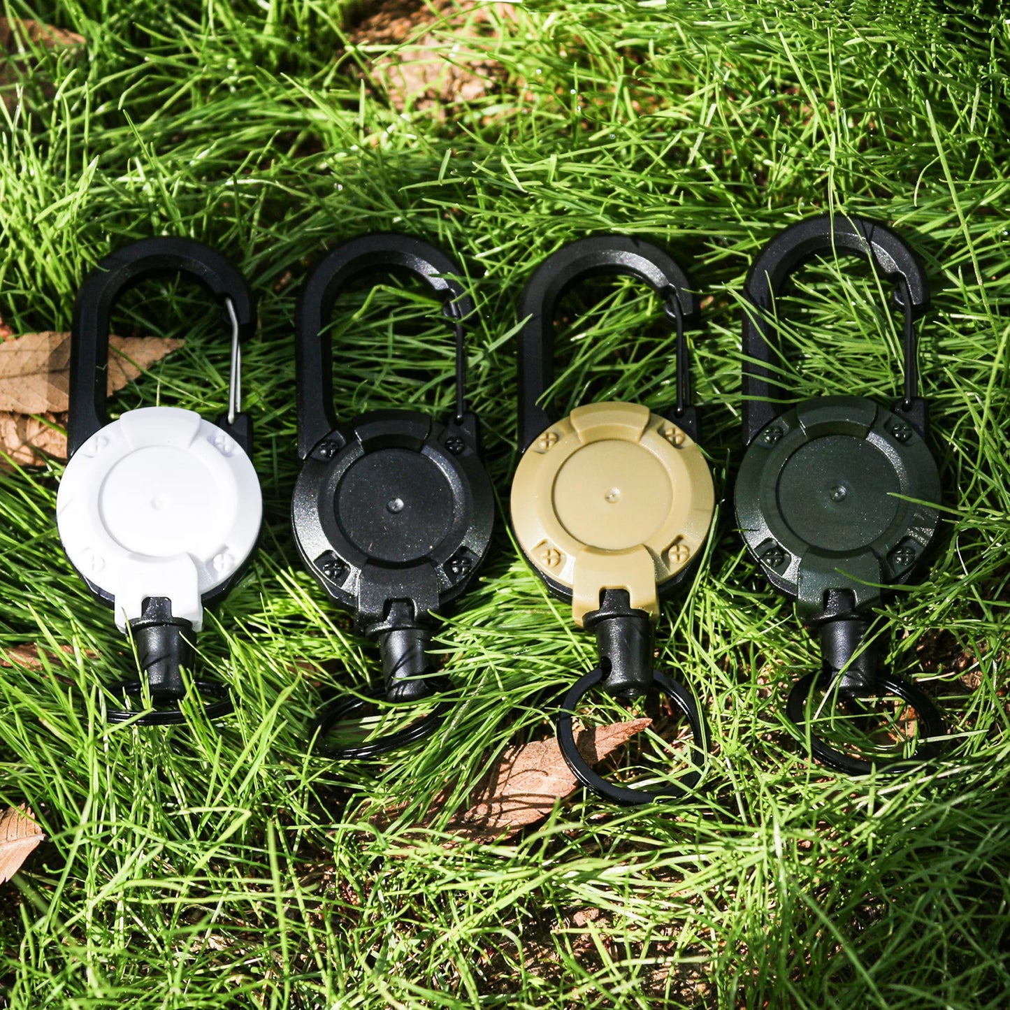 Outdoor Automatic Retractable Wire Rope Carabiner