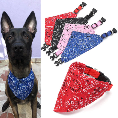 Adjustable Pet Bandana Collar