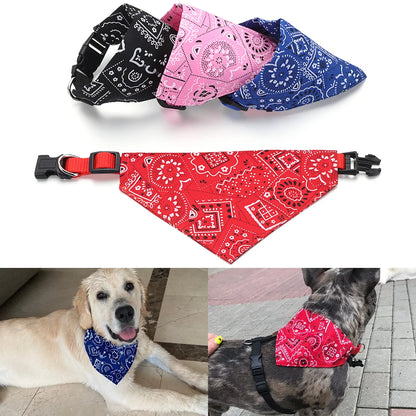 Adjustable Pet Bandana Collar