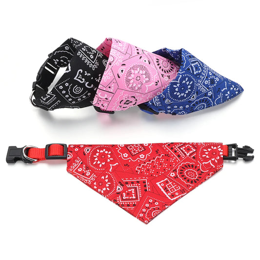 Adjustable Pet Bandana Collar