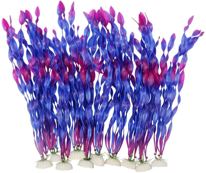 5/10pcs Plastic Aquarium Plants Fish Tank Decorations Artificial Seaweed Water grass Underwater Plants For Aquarium accessories