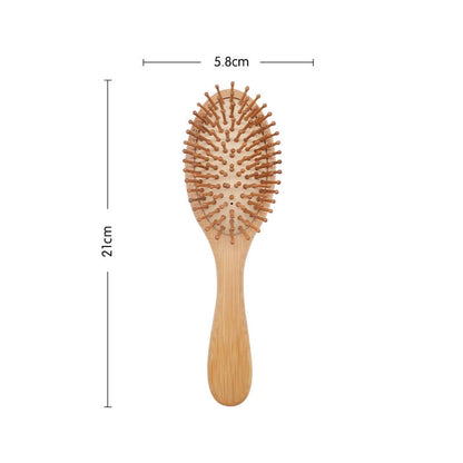 Professional Bamboo Paddle Brush