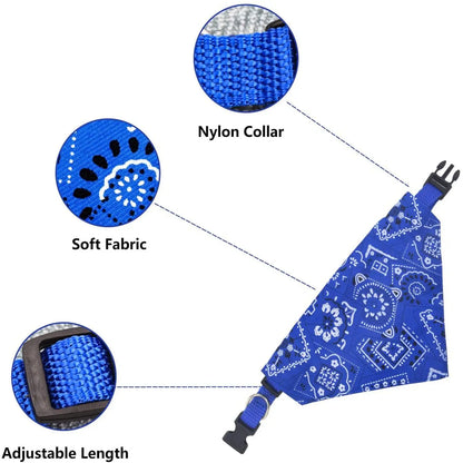 Adjustable Pet Bandana Collar