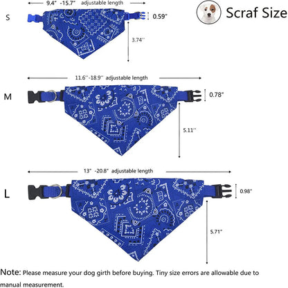 Adjustable Pet Bandana Collar