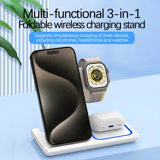 3 in 1 Wireless Charging Stand
